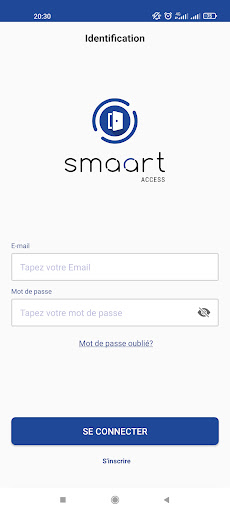 Smaart Access Screen 2