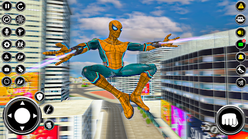Rope Hero: Spider Hero Games Screen 2