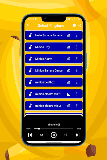 Banana Ringtones Screen 3