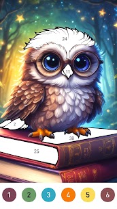 Fantasy Color By Number Game 3