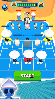 Smurf Cat - шайлушай Merge War - Screenshot 4