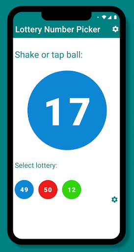 Lottery Number Picker Screen 2