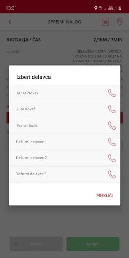 Android application Triglav Partner screenshort