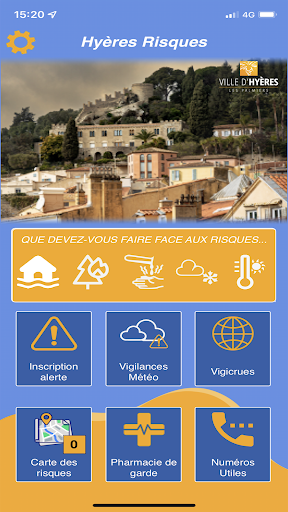 Hyères Risques Screenshot 1 - AppWisp.com