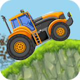 Farm Tractor Hill Driver icon