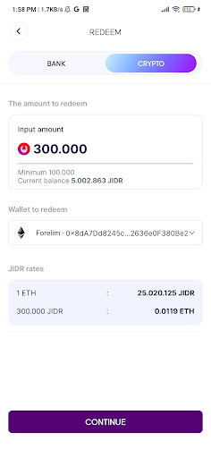 J-Wallet Screen 2