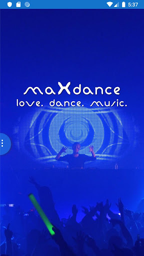 Dance maXdance Internet Radio Screenshot 1 - AppWisp.com