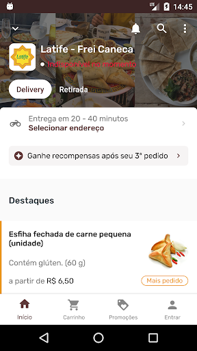 Android application Latife screenshort