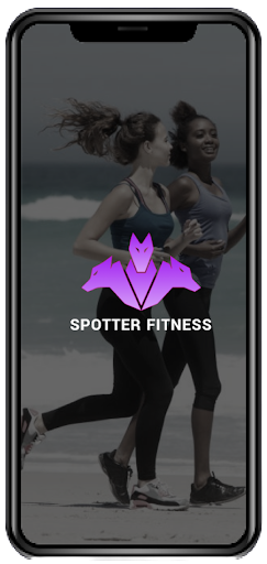 Android application Spotter Fitness screenshort