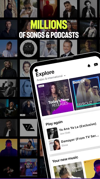 Anghami: Play music & Podcasts banner