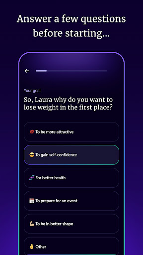 Screenshot of Kure: Hypnosis for Weight Loss