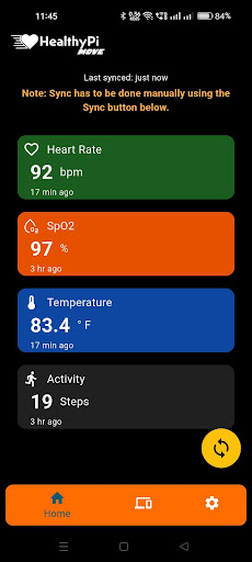 HealthyPi Move Screenshot 1 - AppWisp.com