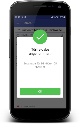 Android application iSAC-3 screenshort