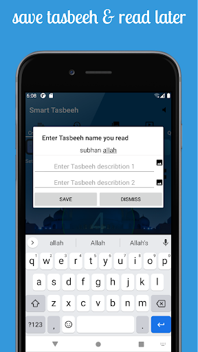 Blind Tasbeeh and Alert