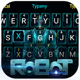 Neon Robot Theme&Emoji Keyboard icon