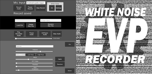 White Noise EVP Recorder