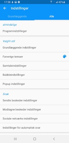 Handcent Next SMS Danish Languのおすすめ画像4