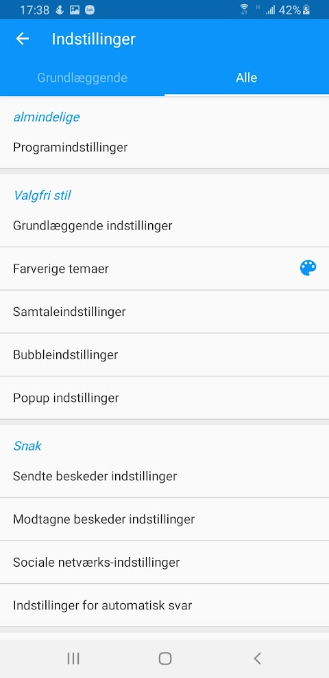 Handcent Next SMS Danish Languのおすすめ画像4