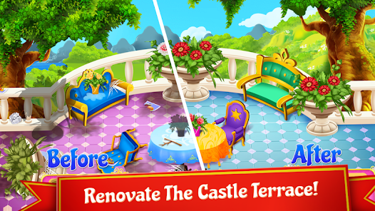 Screenshot 1 Princess Castle Cleaning android