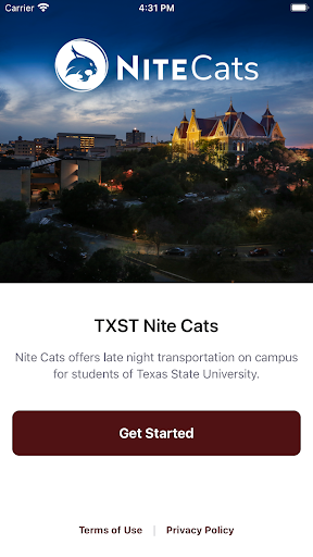 Android application TXST Nite Cats screenshort