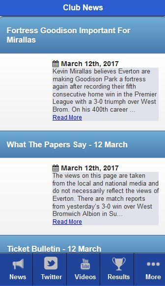 Football News for Evertonのおすすめ画像2