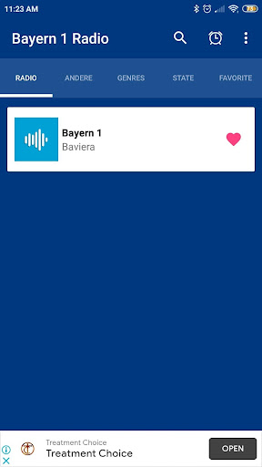Bayern 1 Radio App DE Screen 2