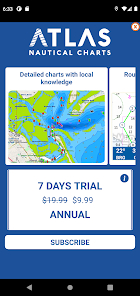 Captura de Pantalla 9 Atlas Nautical Charts android