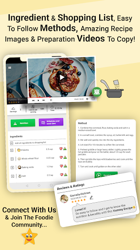Screenshot of All Pancakes & Crepes Recipes