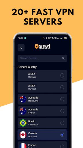 Smart DNS - VPN Proxy Master Screen 2