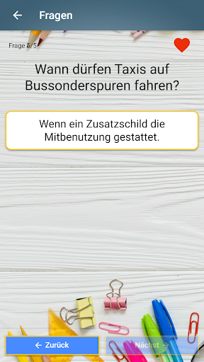 Fachkundeprüfung Taxen und Mie Screen 2