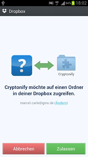 Cryptonify Internet Extension Screen 3