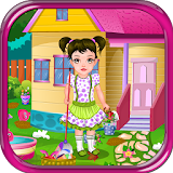 Kids House Clean Games icon