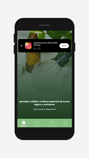 Android application Box SOS screenshort