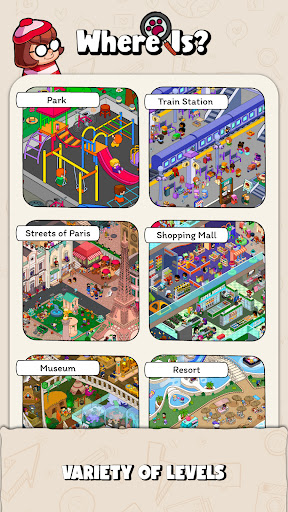 Screenshot of Where Is? Find Hidden Objects
