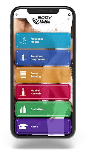 Android application Bodyvibe VisualCoach screenshort