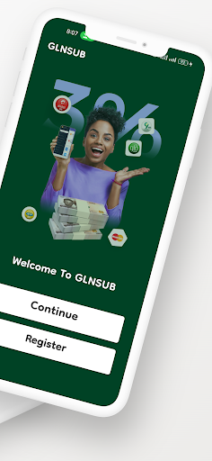 GLNSUB: VTU & Bill Payment Screen 2