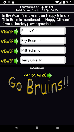 Trivia Game and Schedule for Die Hard Bruins Fans  screenshots 4