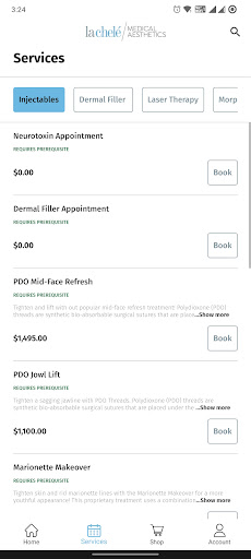 La Chelé Medical Aesthetics Screen 2
