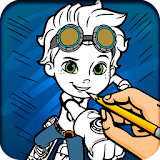 Coloring Book for Rusty icon