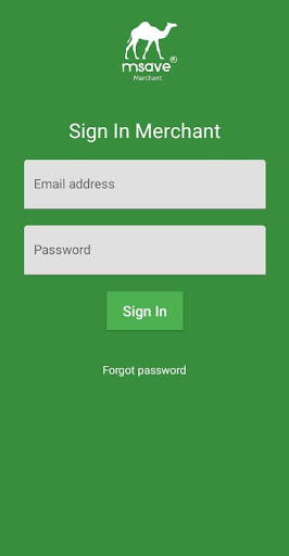 Android application MSAVE Merchant screenshort