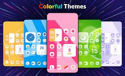 screenshot of Color Launcher, cool themes