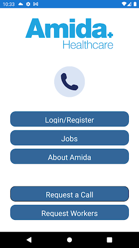 Android application Amida Healthcare screenshort