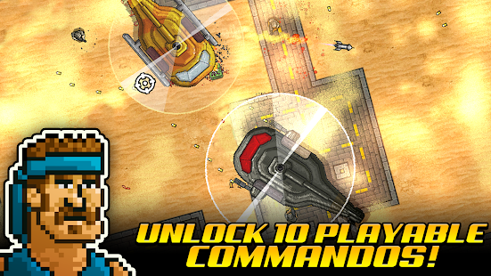 Kickass Commandos-schermafbeelding