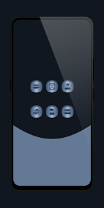 Curved - Blue Icon Pack