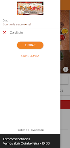 Restaurante Divino Sabor Screen 2