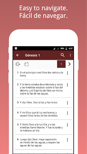 Holy Bible Reina Valera Screen 2