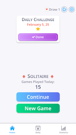 Game screenshot Solitaire. Daily Patience Game mod apk