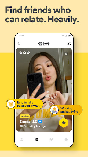 Bumble For Friends: Meet IRL screenshot 3