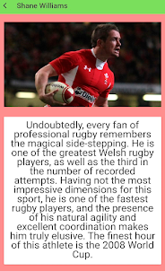Popular rugby players