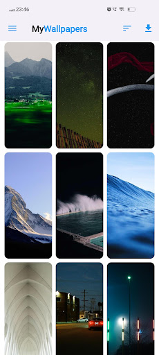 Screenshot of My Wallpapers